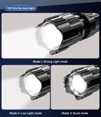 2000LM Tactical LED Flashlight