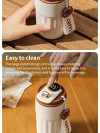 Smart Stainless Steel Temperature Cup