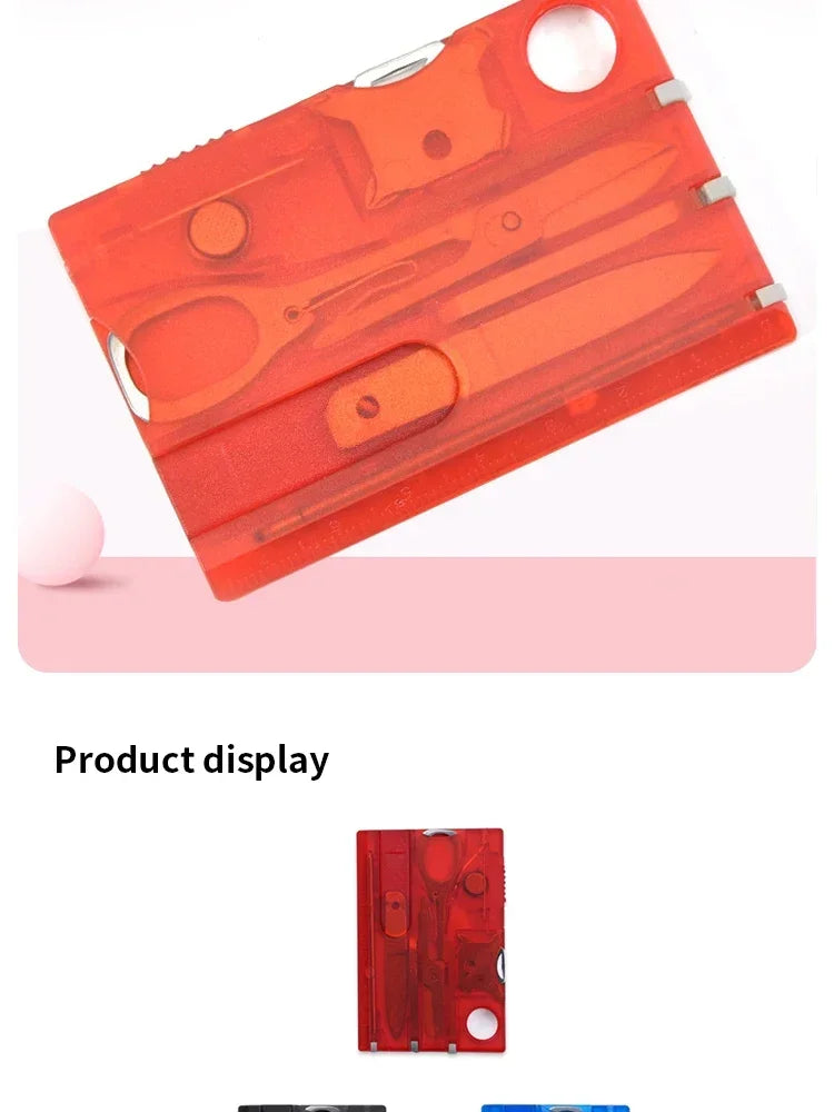 Multi-Tool Survival Card