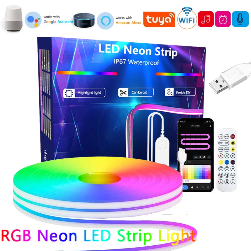 TUYA Neon LED Strip Lights