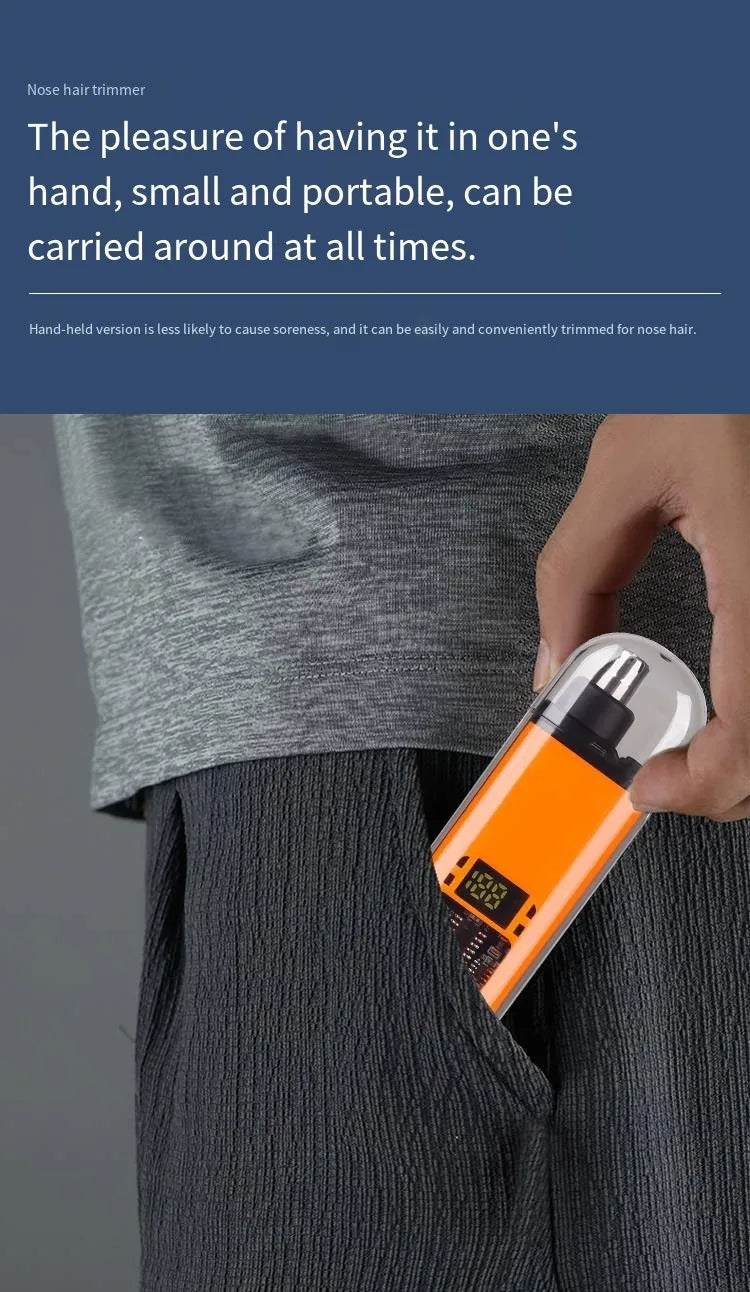 Portable Nose & Ear Hair Trimmer