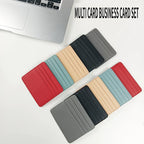 Slim PU Leather Card Holder