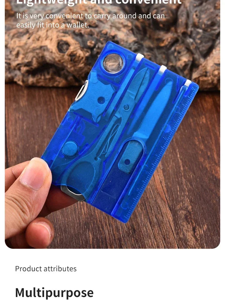 Multi-Tool Survival Card