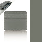 Slim PU Leather Card Holder