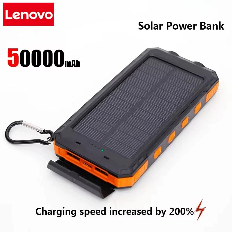 Lenovo 50000mAh Solar Power Bank