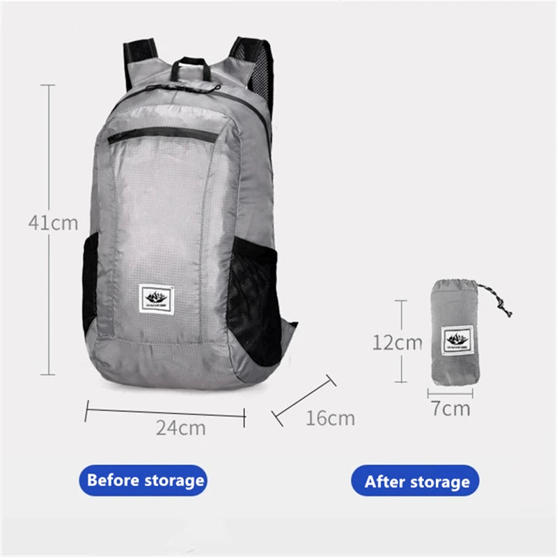 Ultra-Light Foldable Hiking Backpack