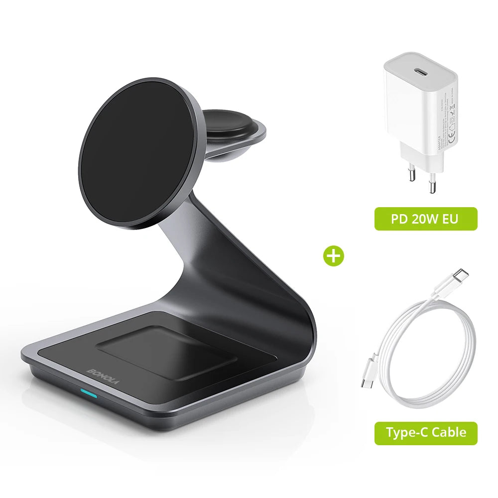 Bonola 3-in-1 Wireless Charger