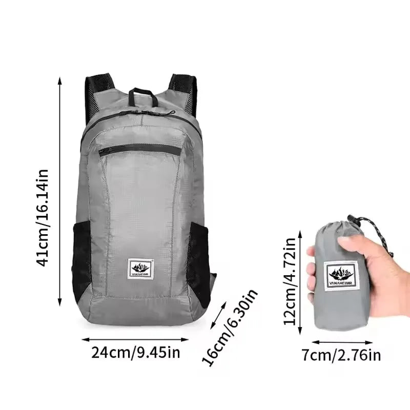 Ultra-Light Foldable Hiking Backpack