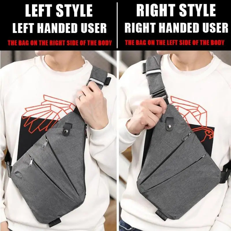 Anti-Theft Crossbody Chest Bag
