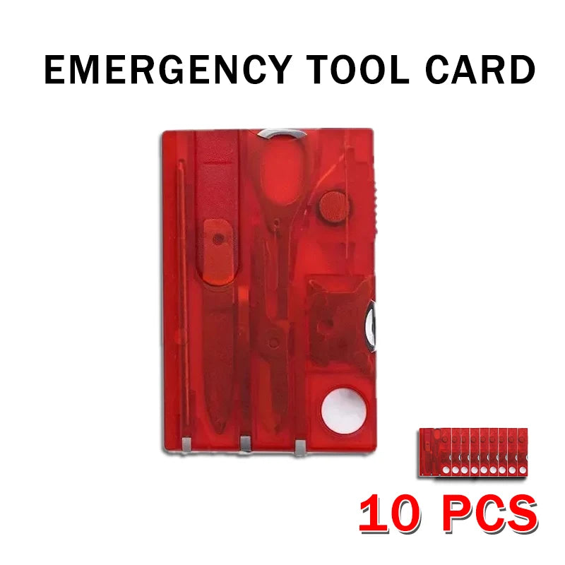 Multi-Tool Survival Card