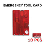 Multi-Tool Survival Card