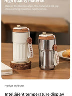 Smart Stainless Steel Temperature Cup