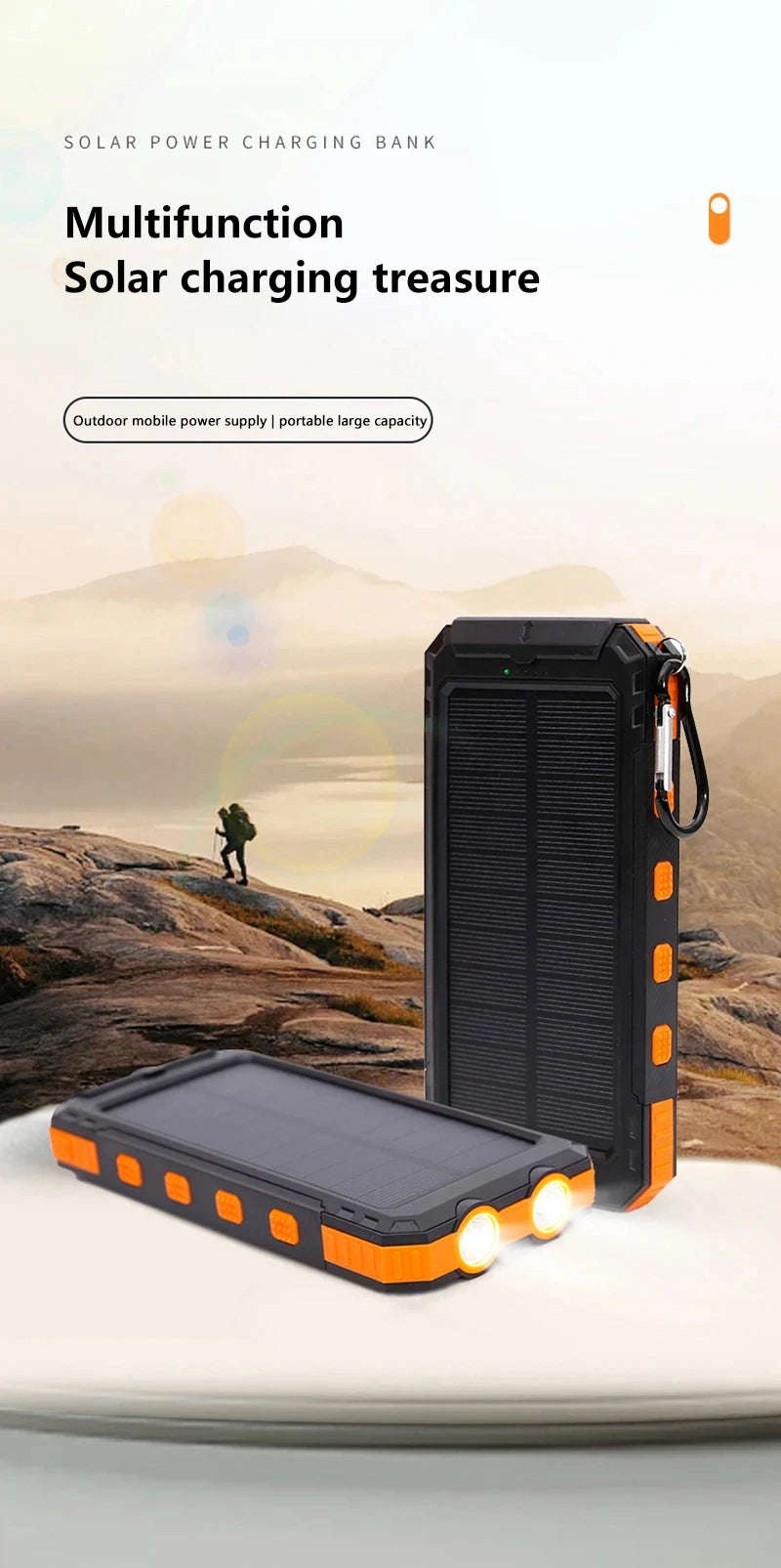 Lenovo 50000mAh Solar Power Bank