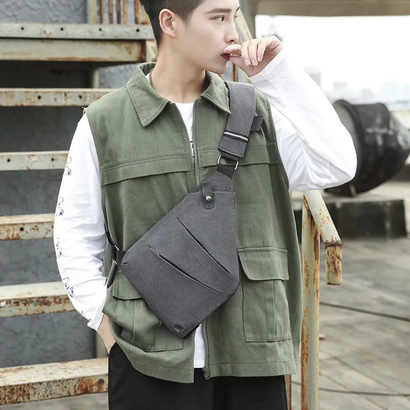 Anti-Theft Crossbody Chest Bag