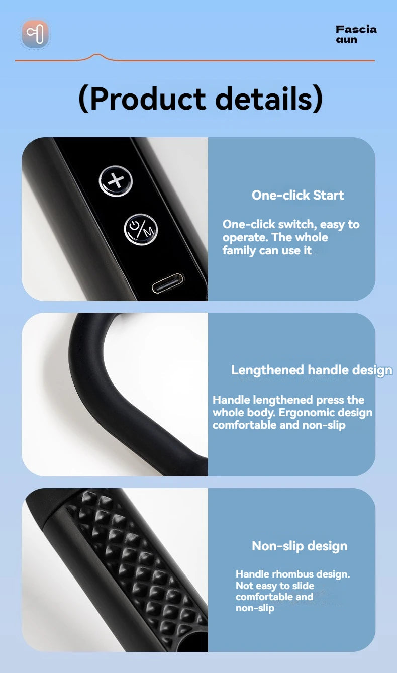 2025 Smart Fascia Massage Gun