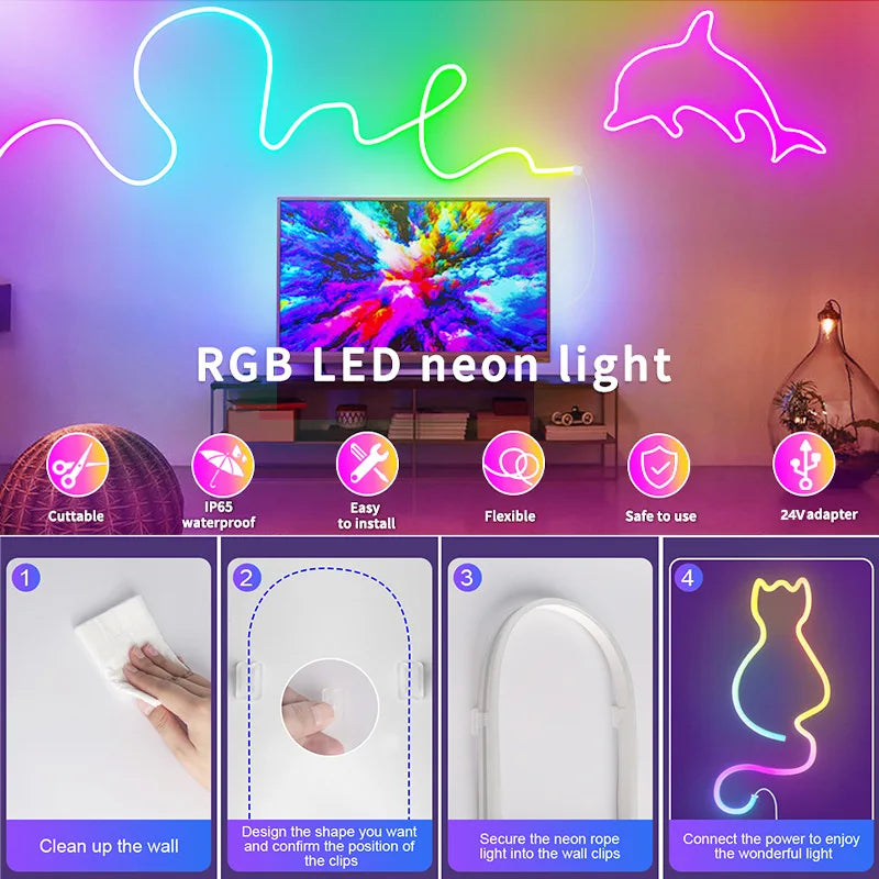 TUYA Neon LED Strip Lights