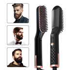 Electric Beard Straightener Brush