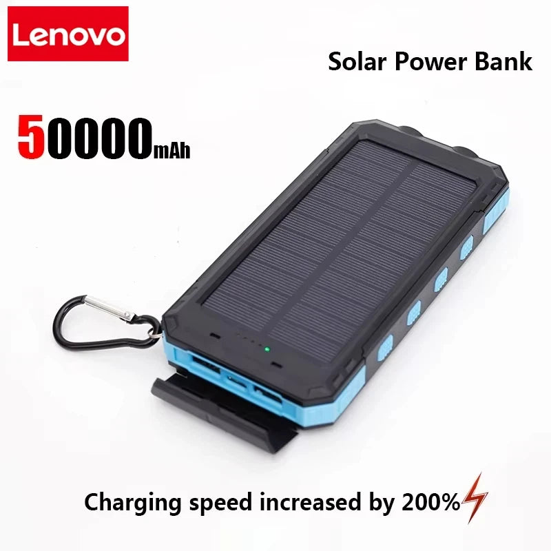 Lenovo 50000mAh Solar Power Bank
