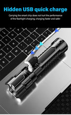 2000LM Tactical LED Flashlight