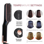 Electric Beard Straightener Brush