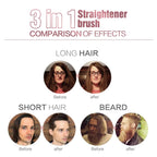 Electric Beard Straightener Brush