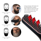 Electric Beard Straightener Brush