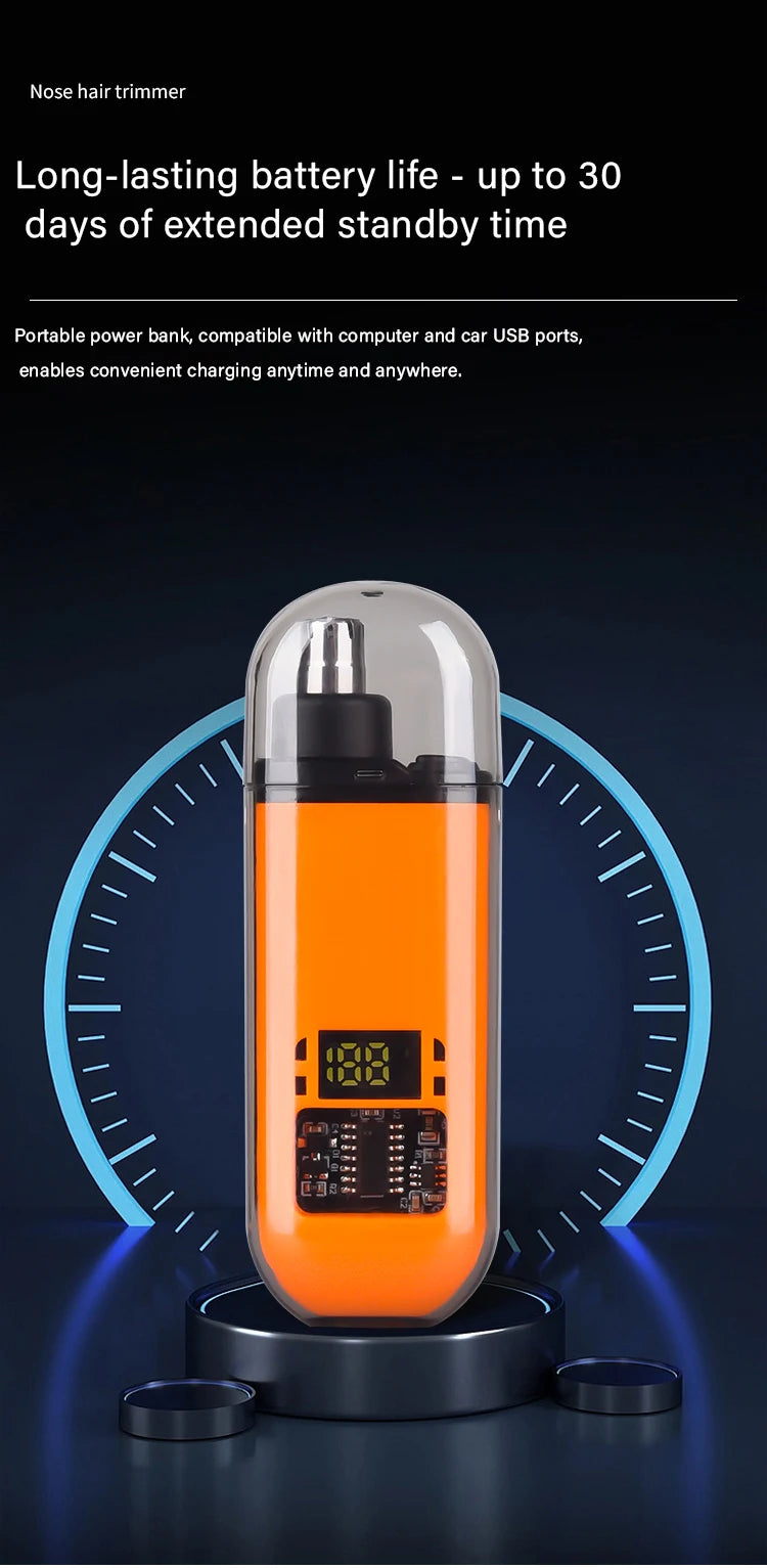 Portable Nose & Ear Hair Trimmer