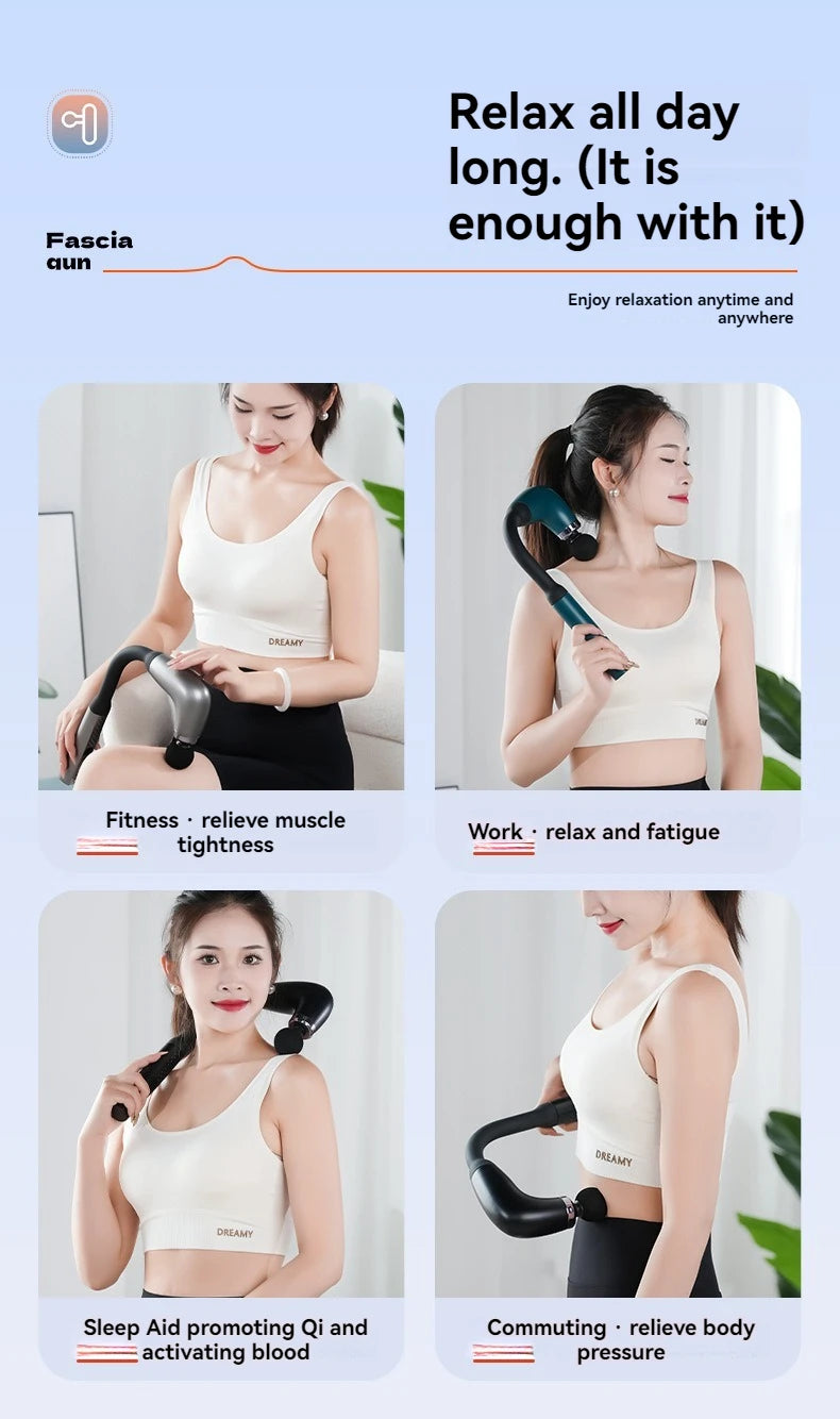 2025 Smart Fascia Massage Gun