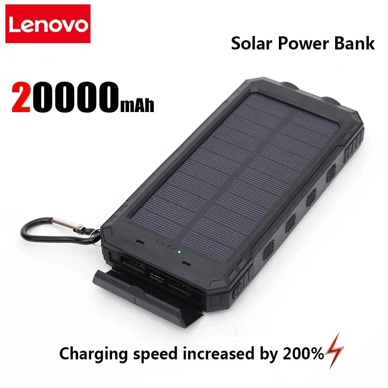 Lenovo 50000mAh Solar Power Bank