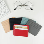 Slim PU Leather Card Holder