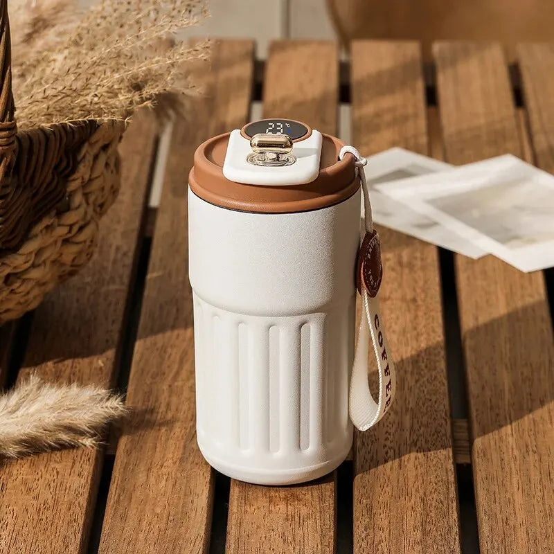 Smart Stainless Steel Temperature Cup