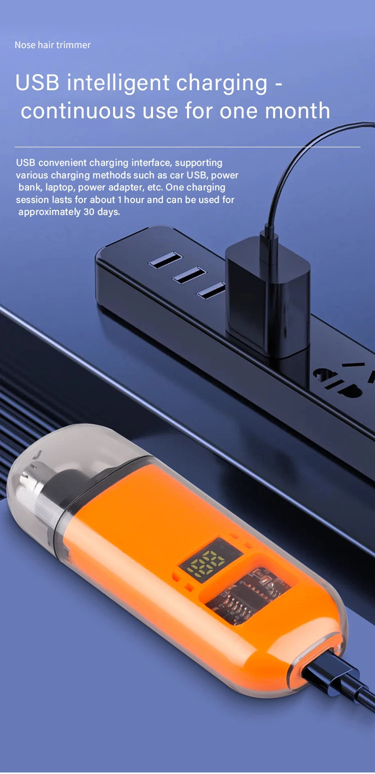 Portable Nose & Ear Hair Trimmer