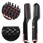 Electric Beard Straightener Brush