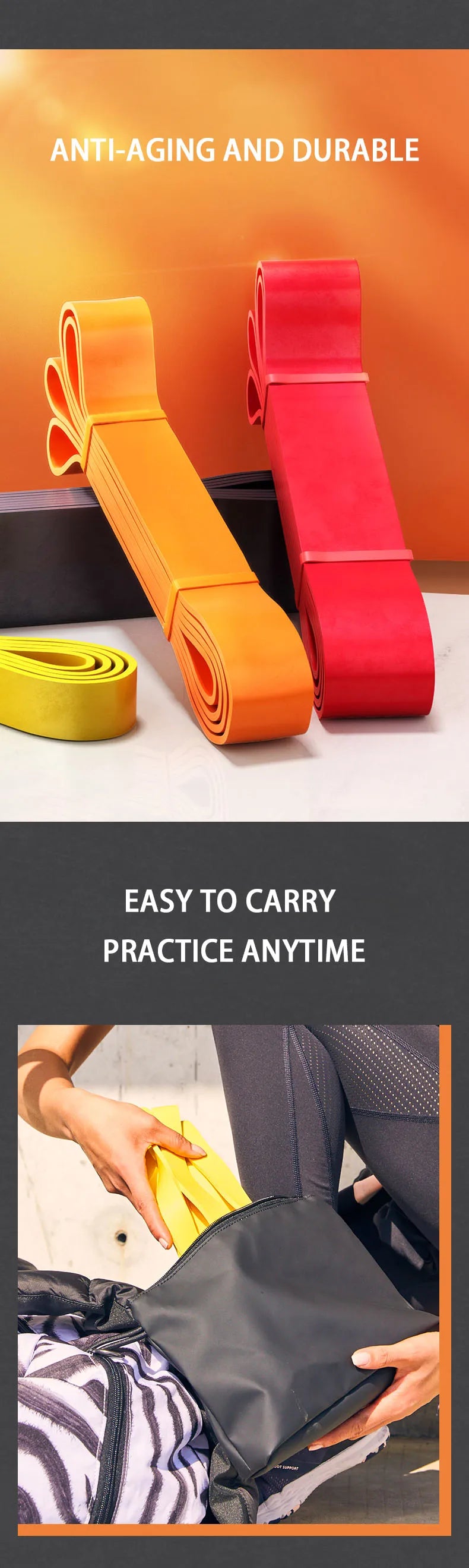 Heavy Resistance Band Set