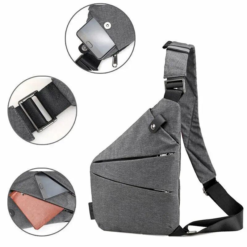 Anti-Theft Crossbody Chest Bag
