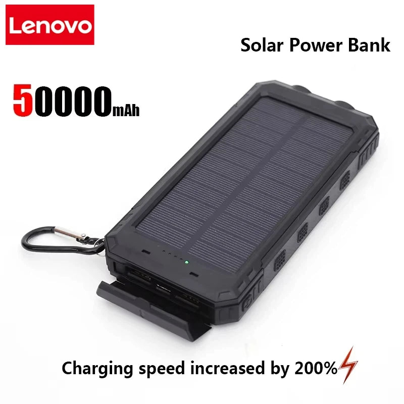 Lenovo 50000mAh Solar Power Bank