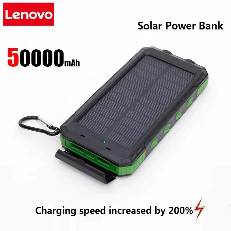 Lenovo 50000mAh Solar Power Bank