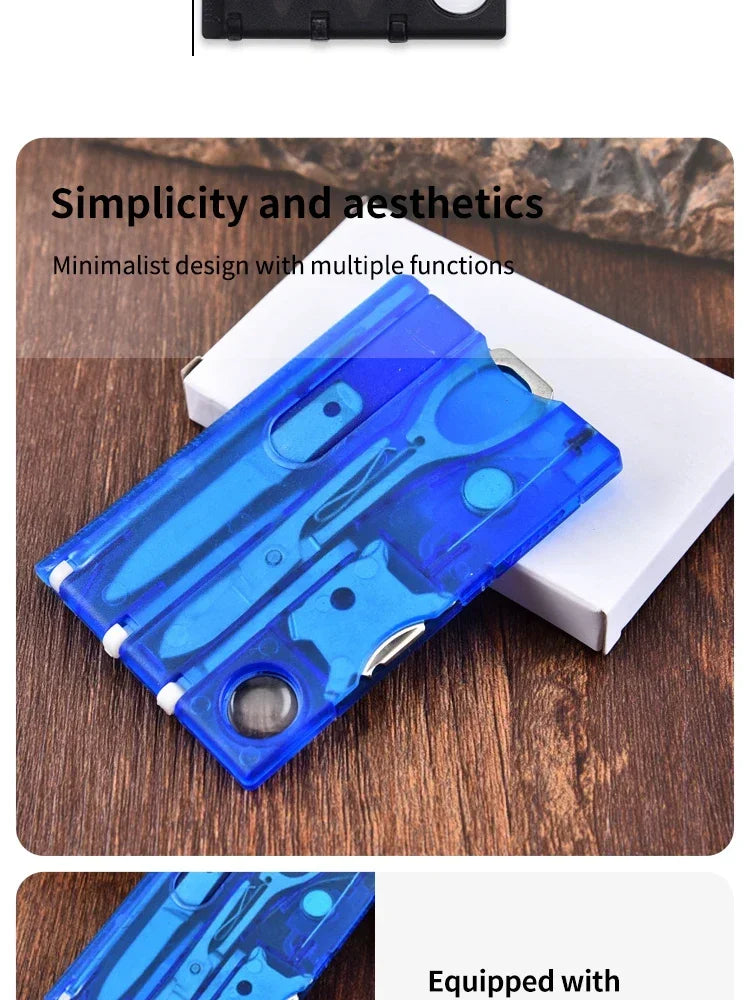 Multi-Tool Survival Card