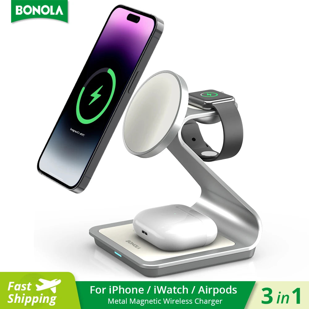 Bonola 3-in-1 Wireless Charger