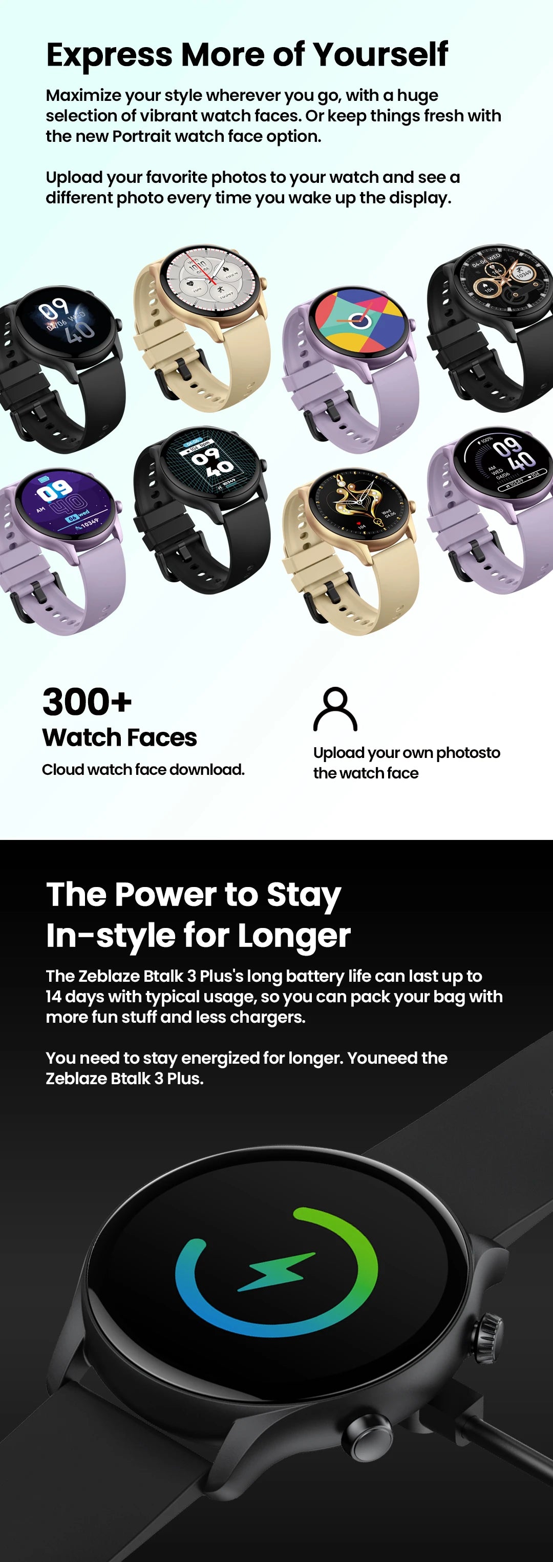 Zeblaze Btalk 3 Plus Smartwatch