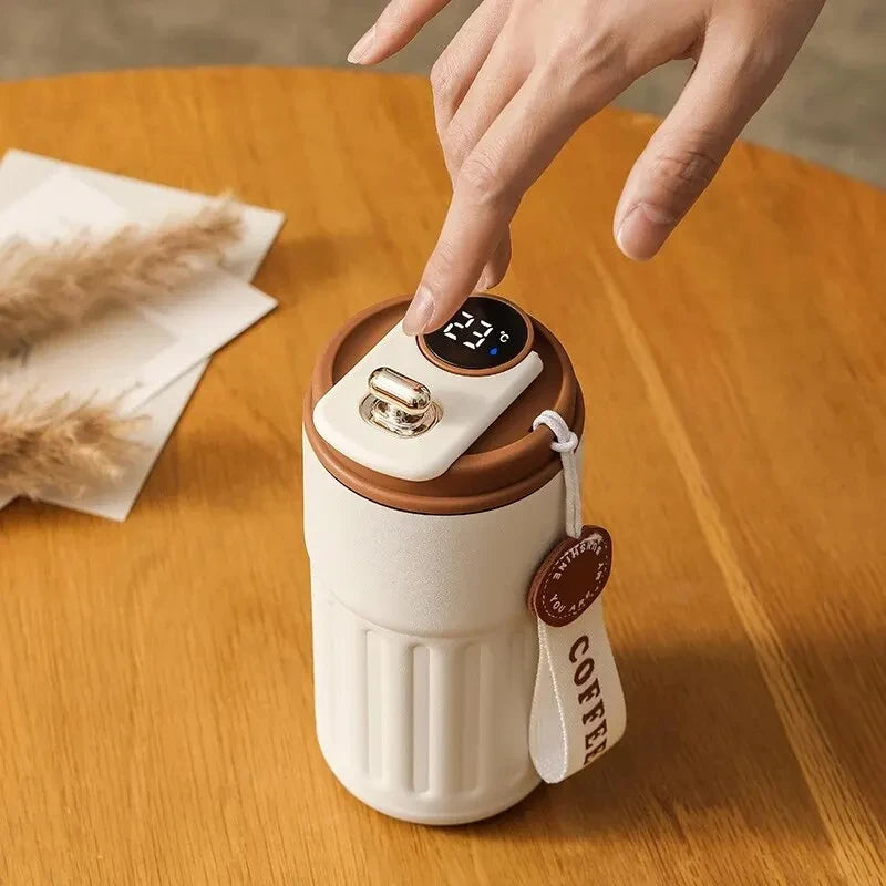 Smart Stainless Steel Temperature Cup