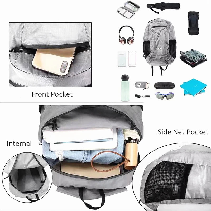 Ultra-Light Foldable Hiking Backpack