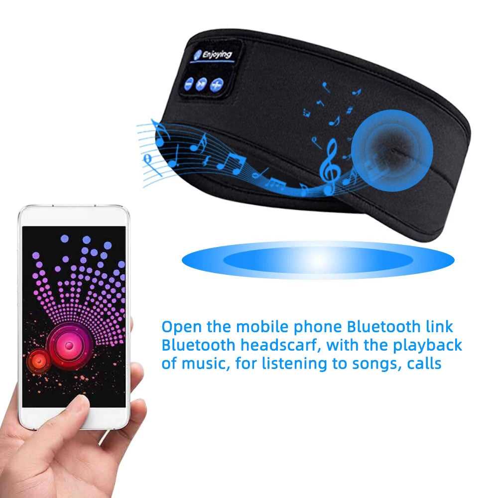 HOMEFISH Wireless Headband Earphones