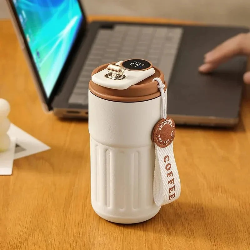 Smart Stainless Steel Temperature Cup