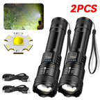 2000LM Tactical LED Flashlight