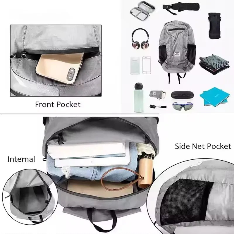 Ultra-Light Foldable Hiking Backpack