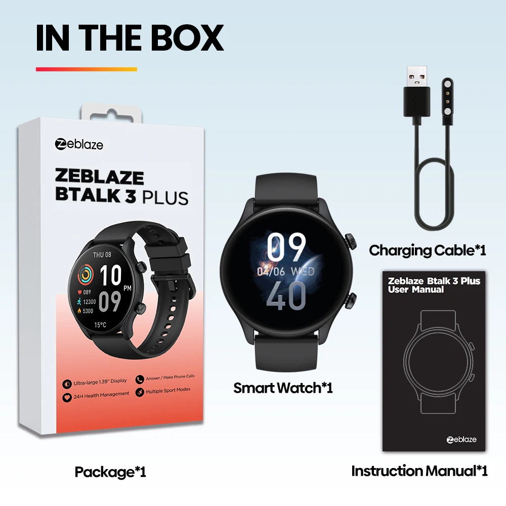 Zeblaze Btalk 3 Plus Smartwatch